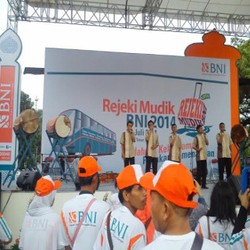 BNI Antar 5.300 Pemudik di Parkir Timur Senayan