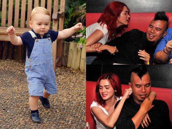 Pangeran George Ultah, Ahmad Dhani dan Mulan Jameela Mesra