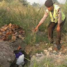 Mayat Bayi dengan Ari-ari dan Kendil Dibuang di Belakang SDN Jatirejo
