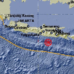Gempa 5,3 SR Goyang Trenggalek dan 5 SR di Malang