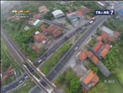 Penampakan Jalur Pantura Siang Hari Ini dari Udara