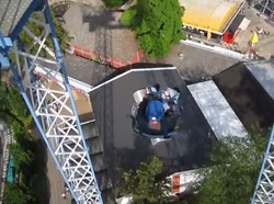 Wahana Paling Ngeri Sedunia, Jatuh 30 Meter Tanpa Tali!