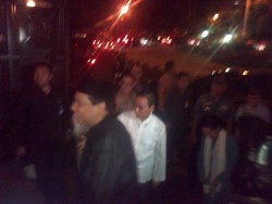 Chairul Tanjung Sambut Wapres Boediono Buka Bersama di Rumahnya