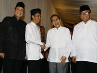 Jokowi & Boediono Hadiri Buka Bersama di Kediaman CT