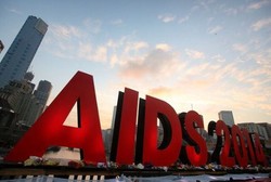 Ragam Peserta Konferensi AIDS Internasional Numplek di Global Village