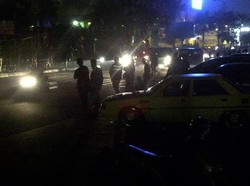 Hati-hati! Ada Aksi Balap Mobil Liar di Jl Asia Afrika Senayan