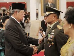 Ini Pesan SBY kepada Letjen Gatot Sebagai KSAD yang Baru
