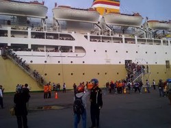 2 Ribu Pemudik Motor Tiba di Pelabuhan Tanjung Emas Semarang