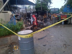 Bum! Kebakaran di Sunter Disebabkan Ledakan Kompor Gas