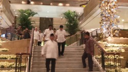 Usai Buka Puasa di Grand Hyatt, Prabowo dan Hatta Menuju MK