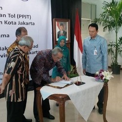 Disaksikan Djokir dan Ahok, Jakarta Bakal Punya 6 Tol Baru