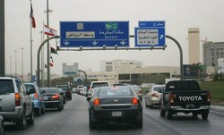 Jelang Lebaran, Jalanan Riyadh Dipadati Kendaraan ke Mekah dan Madinah