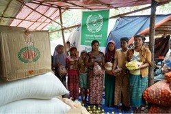PKPU Distribusikan Bantuan untuk Pengungsi Muslim di Myanmar
