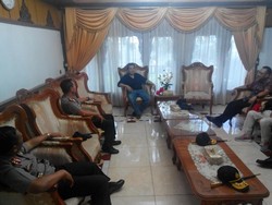 Bertemu Kapolri di Semarang, CT Diskusi Soal Simpang Jomin