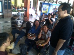 CT dan Wamenhub Cek Kenyamanan Kereta Api di Stasiun Tawang Semarang