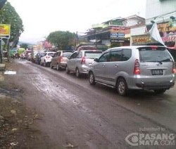 Jalur Majenang Arah Yogyakarta Padat Merayap