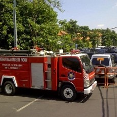 Mobdin Pemkot Surabaya yang Dikandangkan Dijaga Ketat