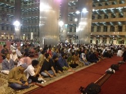 Buka Takbir Akbar, Menag Hadir di Masjid Istiqlal