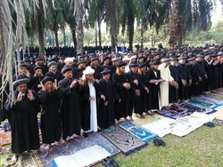 Jemaah An-Nadzir di Gowa Rayakan Lebaran Hari Ini