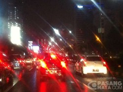 Kemacetan Terjadi di Sejumlah Ruas Jalan di Jakarta