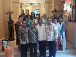 Open House Ical Dihadiri Prabowo dan Tim Jokowi-JK