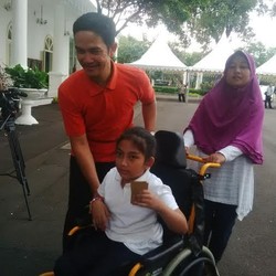 Demi Anaknya yang Ingin Bertemu SBY, Rahman Rela Antre 3 Jam