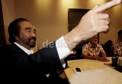 Silaturahim ke Rumah Mega, Paloh: Cuma Halal Bihalal dan Kumpul Saja