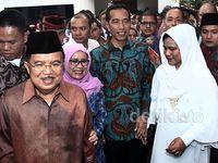 Jokowi-JK Silaturahmi ke Rumah Megawati