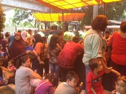 25 Ribu Wisatawan Kunjungi TMII Siang Ini