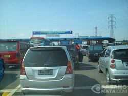 Pintu Tol Sempat Ditutup, Tol Ciawi Arah Bogor Padat Merayap