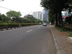 H+2 Lebaran, Lalu Lintas Jalan Protokol Jakarta Masih Lengang