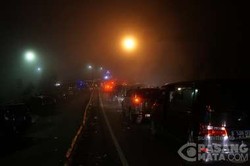 Arus Lalu-lintas Puncak Arah Jakarta Macet