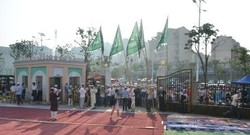 Kemeriahan Tradisi Pawai Takbir Sebelum Salat Idul Fitri di Tiongkok