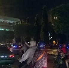 Libur Lebaran, Simpang Lima Semarang Diserbu Pemudik