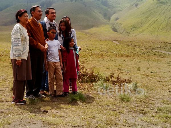 Wapres Boediono Kunjungi Gunung Bromo