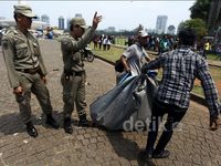 Gelar Lapak Lagi, PKL Monas Ditertibkan