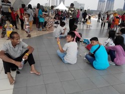 Libur Lebaran 2014, Pengunjung Monas Turun Drastis Dibanding Tahun Lalu