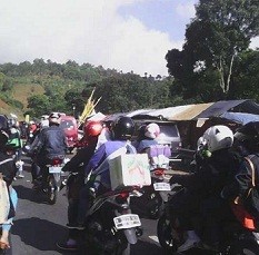 Banyak Mobil Mogok di Tanjakan Gentong, Lalin Tersendat