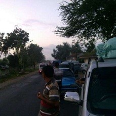 Kebumen Macet Total, 3 Jam Mobil Bergerak Hanya 2 Meter