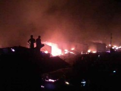 45 Toko di Aceh Barat Daya Ludes Terbakar