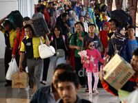 H+4, Arus Balik di Stasiun Senen Masih Normal