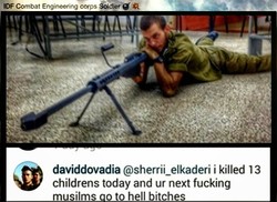 Sadis! Tentara Israel Ini Bangga Sudah Bunuh 13 Bocah Gaza