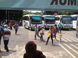 Arus Balik di Terminal Kampung Rambutan Menurun Dibanding Tahun Lalu
