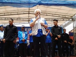 Hatta Hadiri Silaturahmi Timkamnas dan Relawan di Rumah Polonia