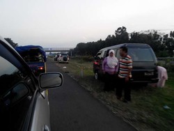 Lelah Bermacet-macetan Pemudik Ini Pilih Jalur Baru
