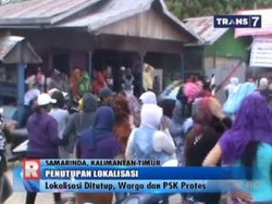 Lokalisasi Ditutup, Warga dan PSK Loa Hui Protes