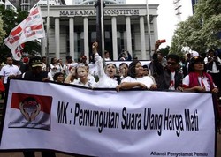 Polri Terjunkan 22 Ribu Personel Amankan Sidang Perdana Sengketa Pilpres