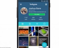 Indahnya Konsep Instagram dengan Material Design