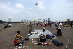 Ahok: Penertiban PKL di Monas Lebih Gampang daripada Tanah Abang
