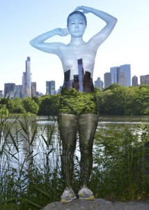 Melukis di Tubuh, Seniman Ini Buat Transparan